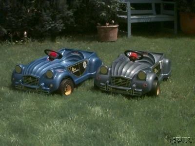 Tretautos, es gibt auch noch DS und Traktion